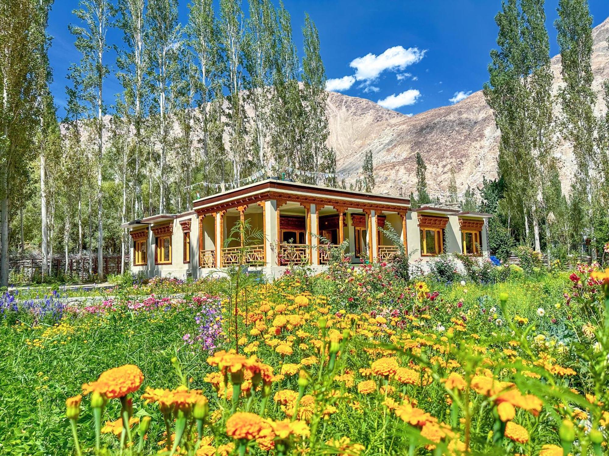 Hotel De Khama Nubra Exteriér fotografie