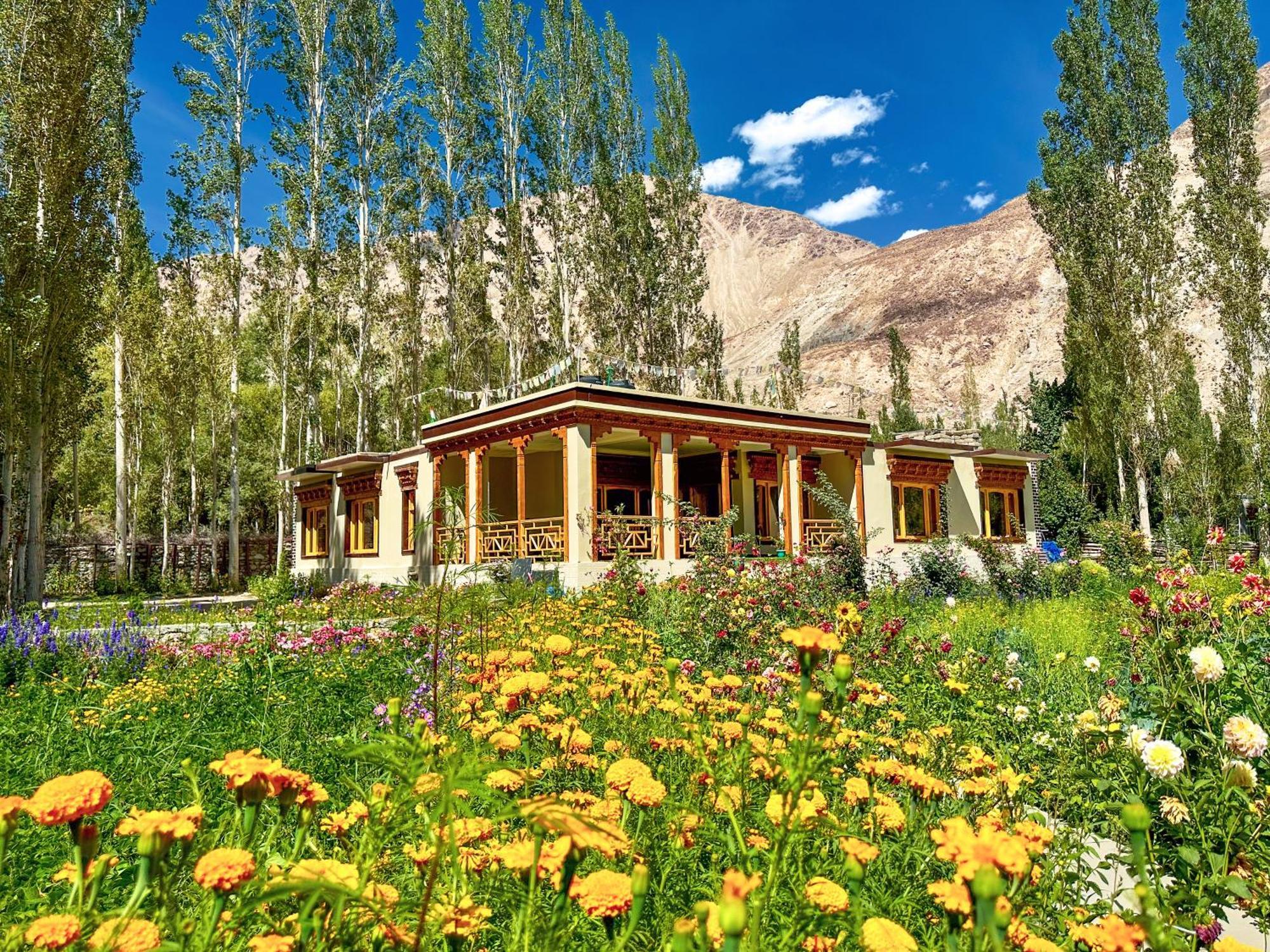 Hotel De Khama Nubra Exteriér fotografie